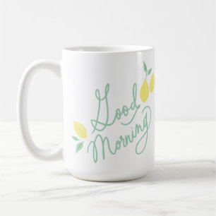 Caneca De Café Bom Dia Lemons Café Mug
