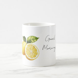 Caneca De Café Bom Dia Limões