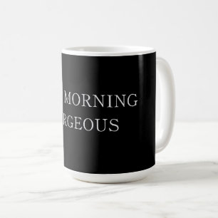 Caneca De Café Bom Dia, Lindo Lã Latte