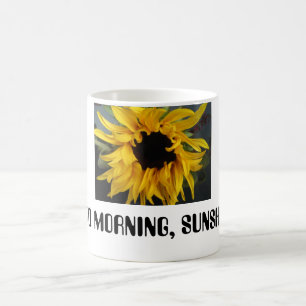 CANECA DE CAFÉ BOM DIA, LUZ DO SOL!