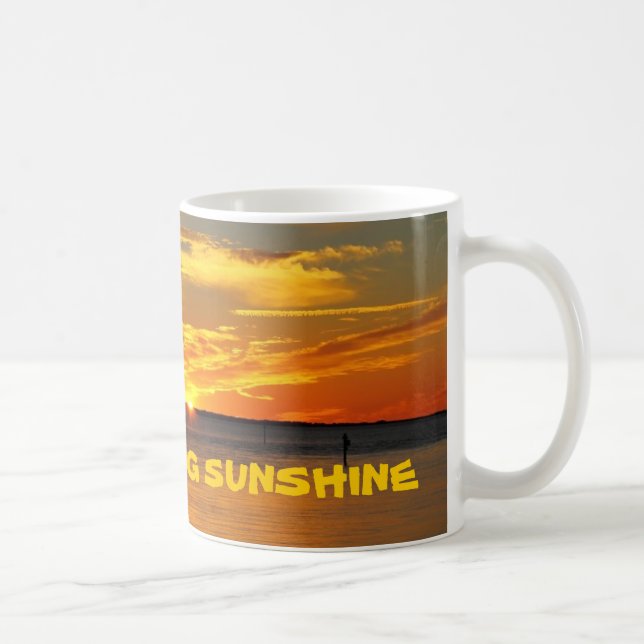Caneca De Café Bom dia, sol (Direita)