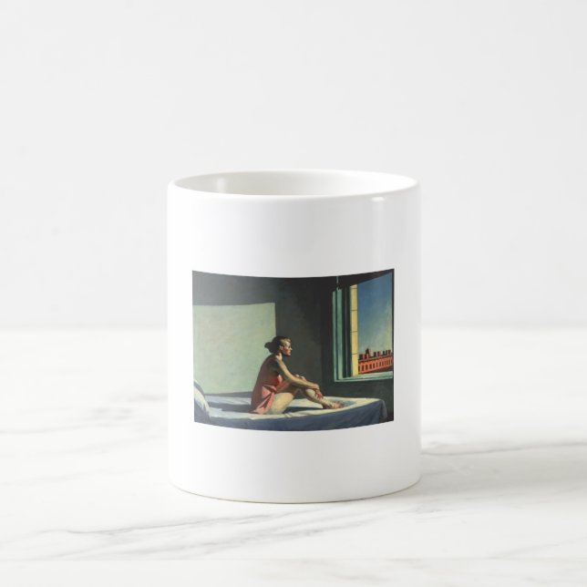 Caneca De Café Bom dia Sun - Edward Hopper (Centro)