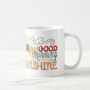 Caneca De Café Bom dia Sunshine Mug Coffee Cup