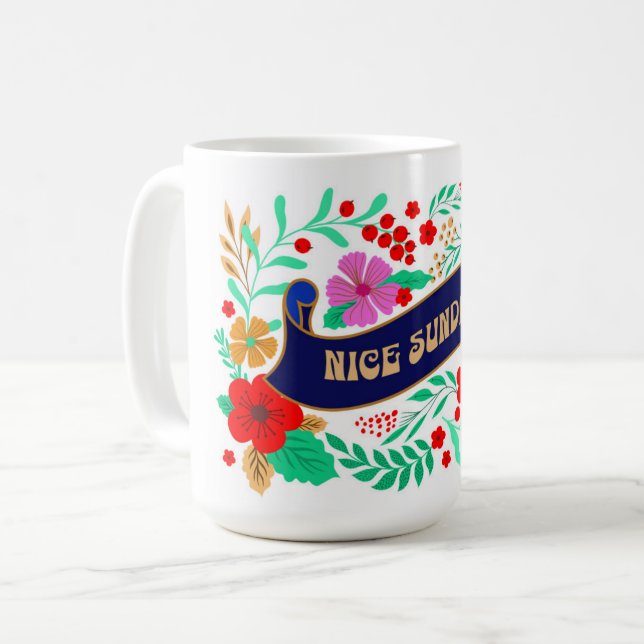 CANECA DE CAFÉ BOM DOMINGO MUG (Frente Esquerda)