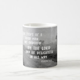 Caneca De Café Bom Homem Salmões Bíblia Verso