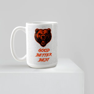 Caneca De Café Bom Melhor Ótimo Nunca Deixe Descansar