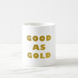 Caneca De Café BOM QUANTO DOURADO Mug