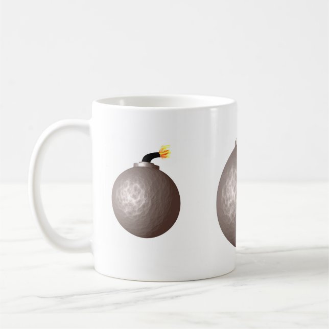 Caneca De Café Bomba (Esquerda)