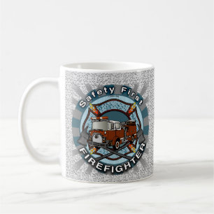Caneca De Café Bomba de bombeiro de segurança