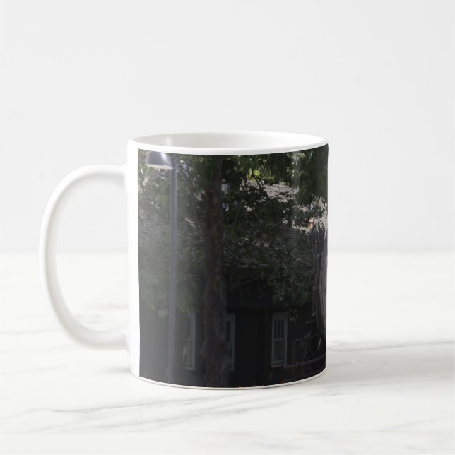Caneca De Café Bomba De Comboio A Vapor (Esquerda)