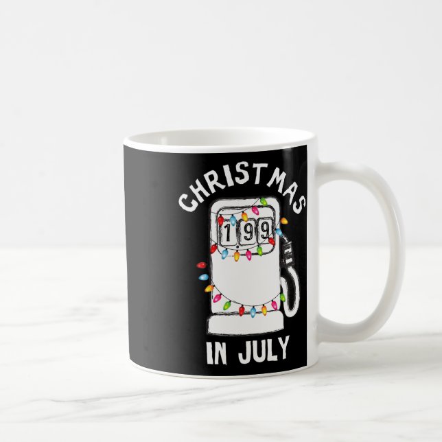 Caneca De Café Bomba de Combustível Natal Engraçado e Sarcástico  (Direita)