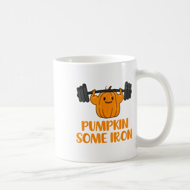 Caneca De Café Bomba De Ferro Diversão De Gym Halloween Lifend (Direita)