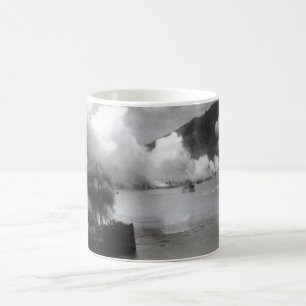 Caneca De Café Bomba de WWII funcionada em Rabual