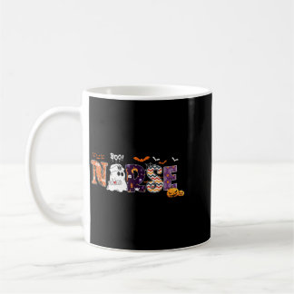 Caneca De Café Bomba Enfermeira Abóbora Retro Estetoscópio Outono