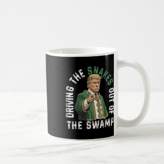 Caneca De Café Bomba Que Retira Os Cobras Do Pântano