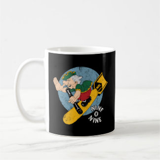 Caneca De Café Bomba Ww2 da Fortaleza Voadora B17 Nine-O-Nine Nos