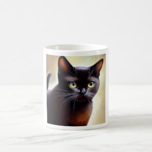 Caneca De Café Bombaim Cat
