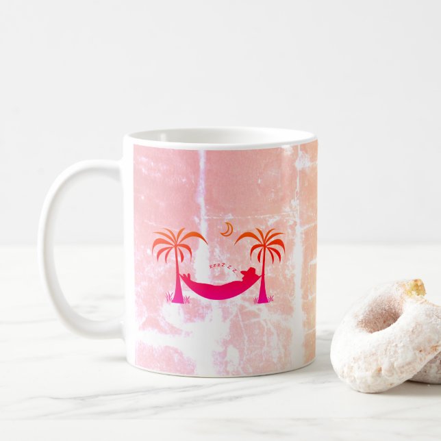 Caneca De Café Bombardeamento de Hammock (Com Donut)