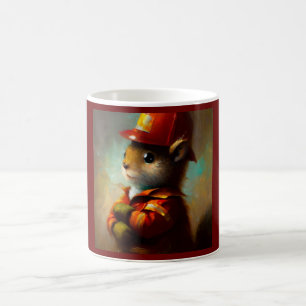 Caneca De Café Bombeiro Esquilo