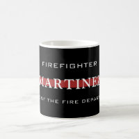 Bombeiro Personalizado - Thin Red Fire