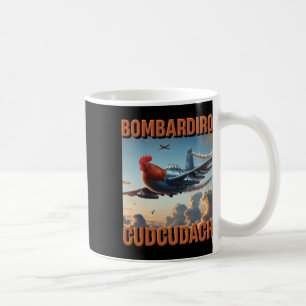 Caneca De Café Bomrdiro Cudcudach Italiano Plano de Rotatividade