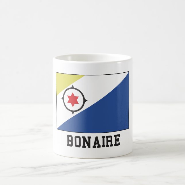 Caneca De Café Bonaire, bandeira (Centro)