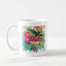 Caneca De Café Bonaire Grafite Art Vibes