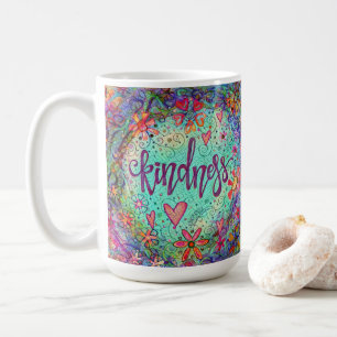 Caneca De Café Bondade Bonito Floral Blue Inspiration Mug