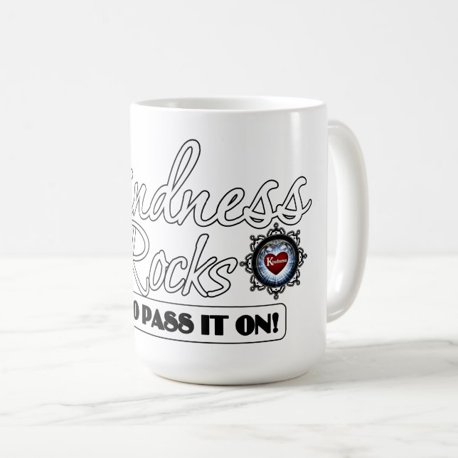 Caneca De Café Bondade Rocks (Frente Esquerda)