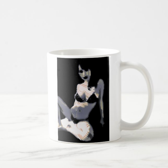 Caneca De Café Boneca viva 4 (Direita)