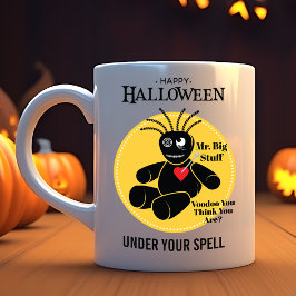 Caneca De Café Boneca Voodoo Assustadora Halloween