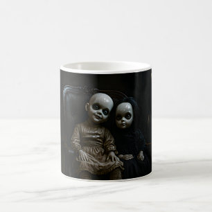 Caneca De Café Bonecas Assustadoras Assombradas