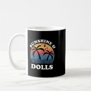 Caneca De Café Bonecas Sunshine e Dolls Vintage Bonecas Engraçada