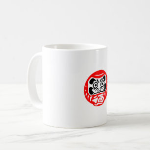Caneca De Café Boneco Daruma