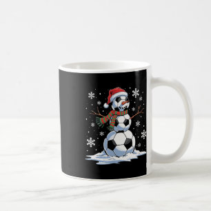 Caneca De Café Boneco de Neve de Futebol Jogador de Futebol Chapé