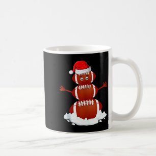 Caneca De Café Boneco de Neve de Futebol Xmas Férias Srts Jogador
