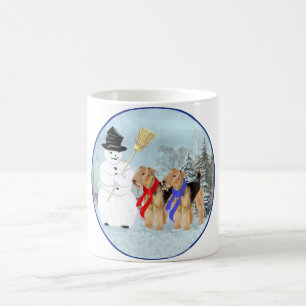 Caneca De Café Boneco de Neve Mágico