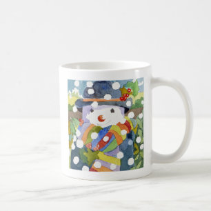 Caneca De Café Boneco de neve na neve 2011