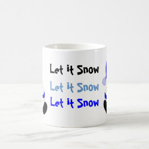 Caneca De Café Bonecos de Neve Festivos