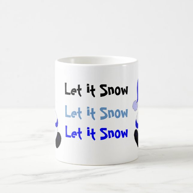 Caneca De Café Bonecos de Neve Festivos (Centro)