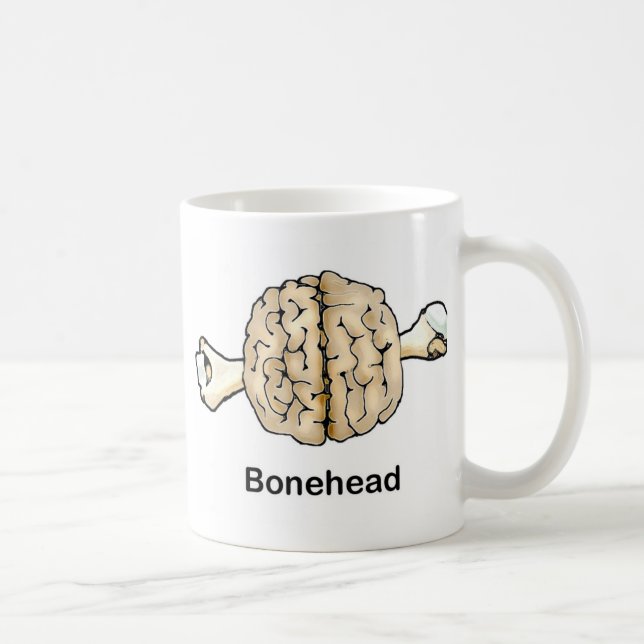 Caneca De Café Bonehead (Direita)