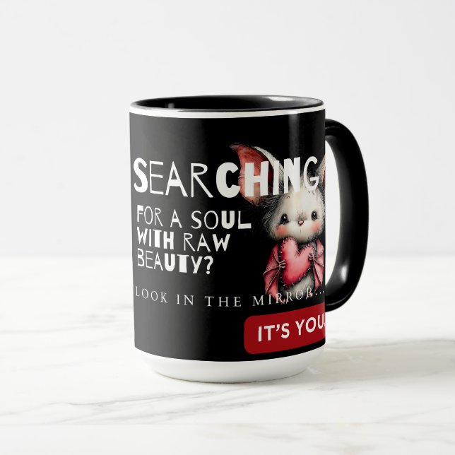 Caneca de Café Bonita (Frente Esquerda)