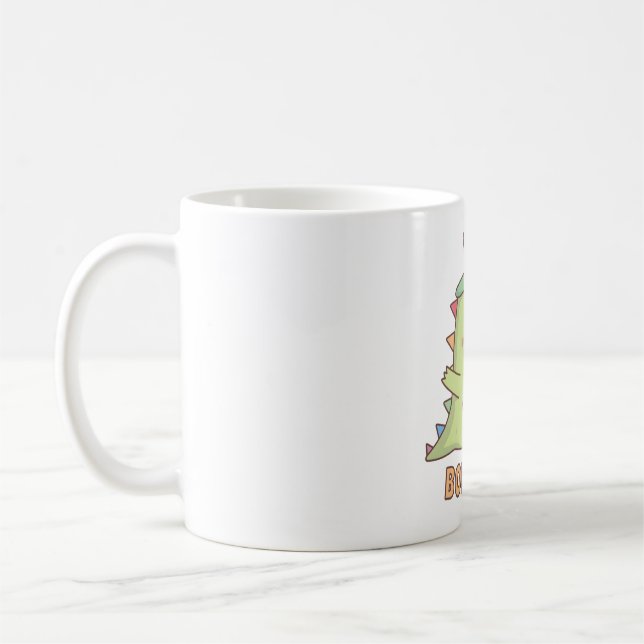 Caneca De Café Bonita Bobasaur Boba Dinosaur (Esquerda)