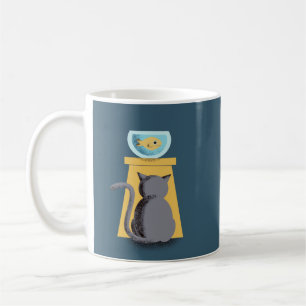 Caneca De Café Bonita Brincadeira Brincadeira Brincadeira De Peix