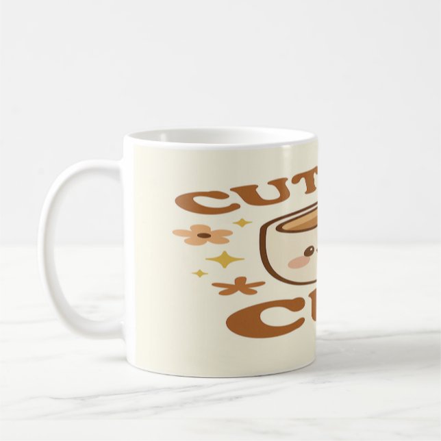 Caneca De Café Bonita como uma taça (Esquerda)