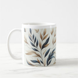 Caneca De Café Bonita Design Floral de Café Mug/ Elegante Design