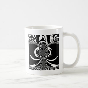 Caneca De Café Bonita e espantosa Impressão branca