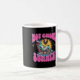 Caneca De Café Bonita Ghoul de Verão Engraçado Horror Summer Beac
