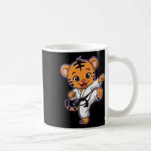 Caneca De Café Bonita Karate Tiger Martial Arts Engraçado Para Me