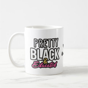 Caneca De Café Bonita, Negra e Educada Celebre o Orgulho do Patri